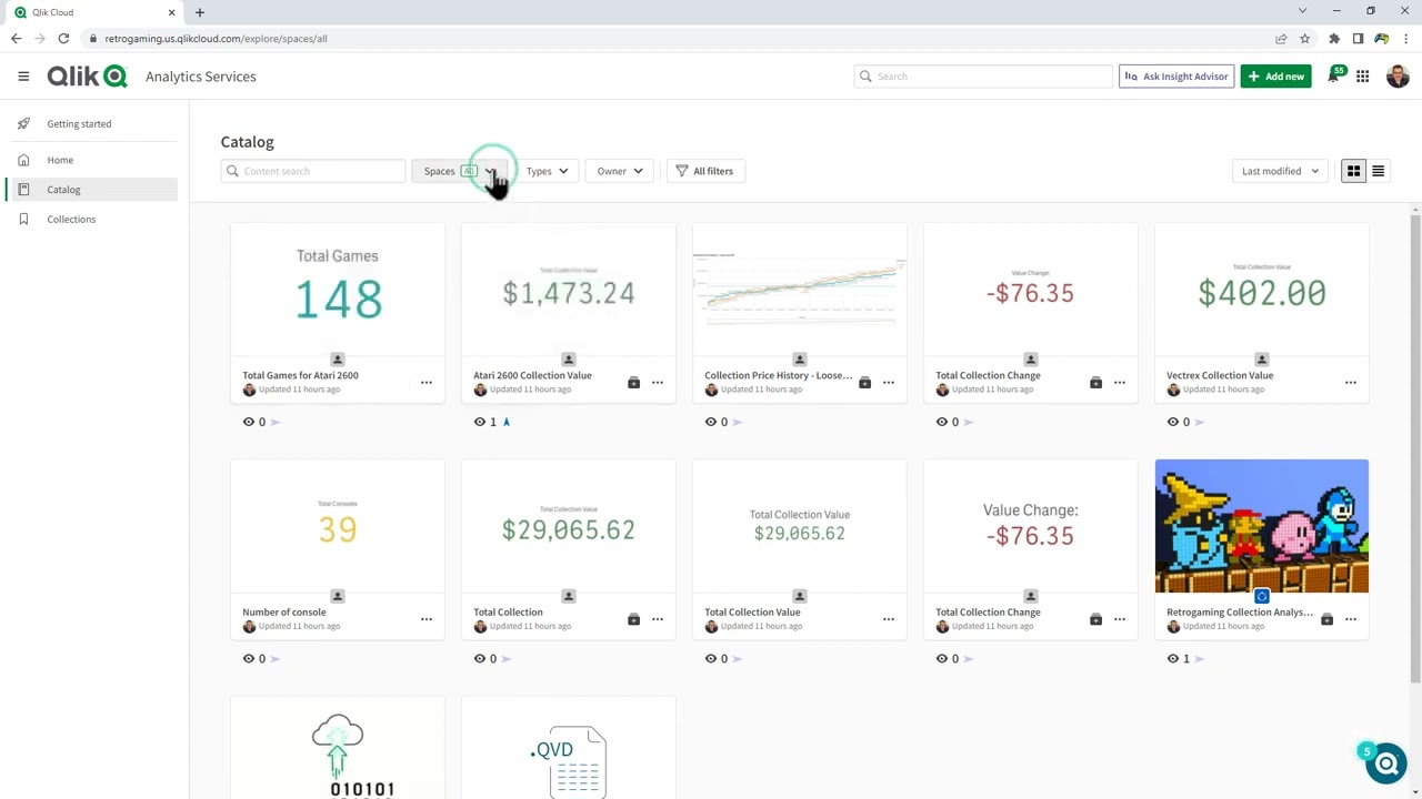 Qlik Sense Data Visualization