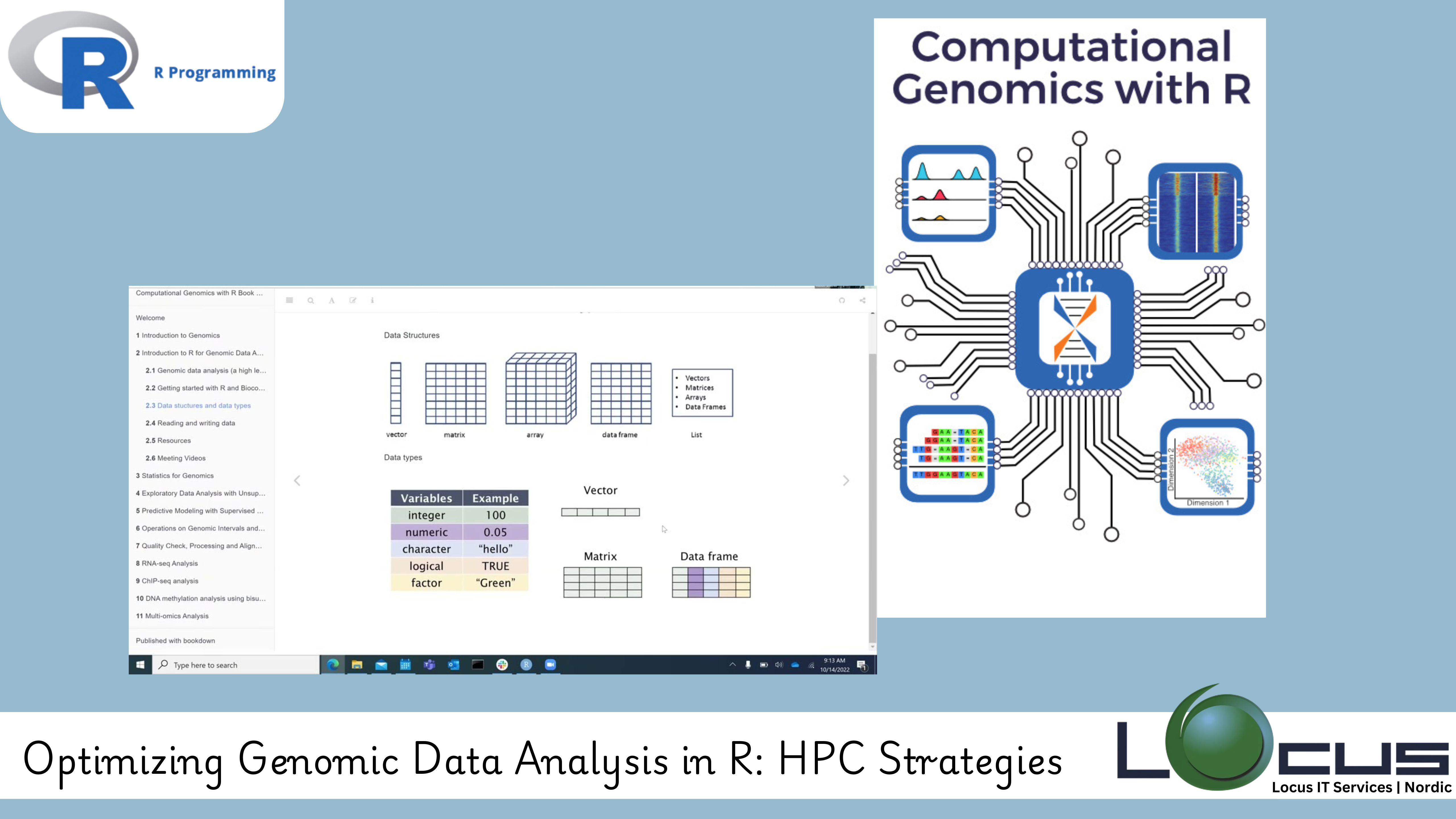 Genomic Data Analysis in R