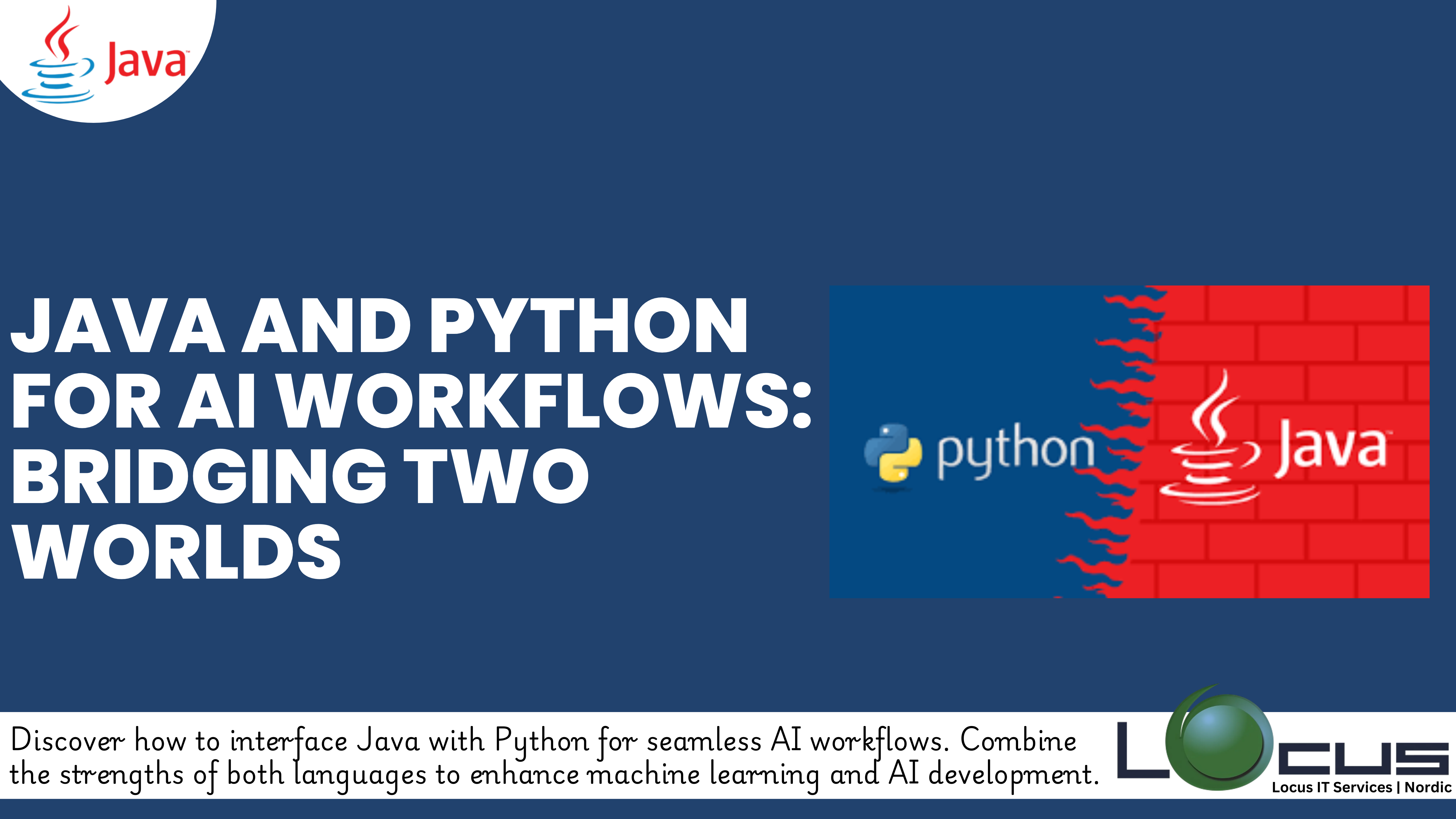 Java and Python for AI Workflows