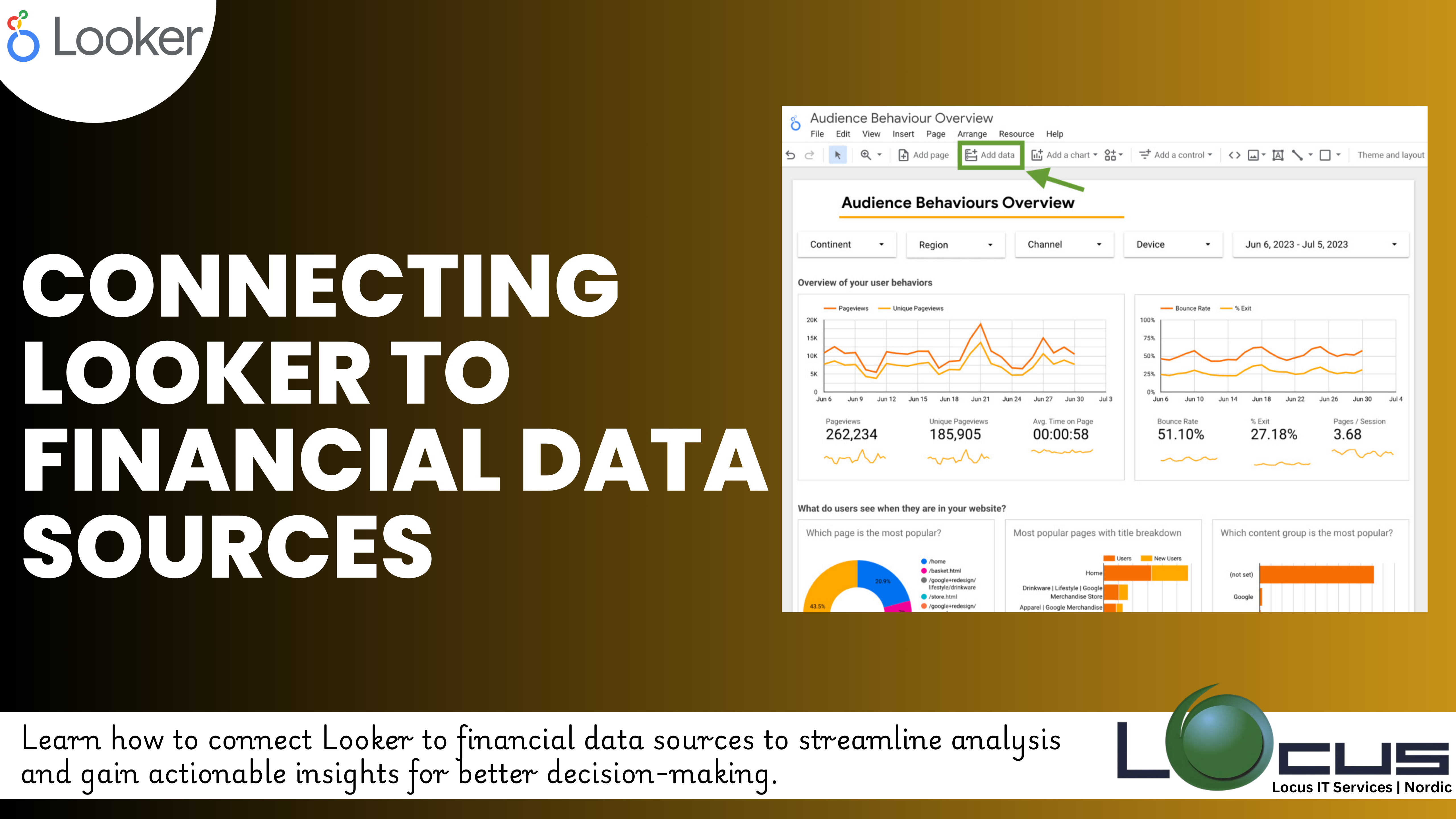 Looker to Financial Data Sources