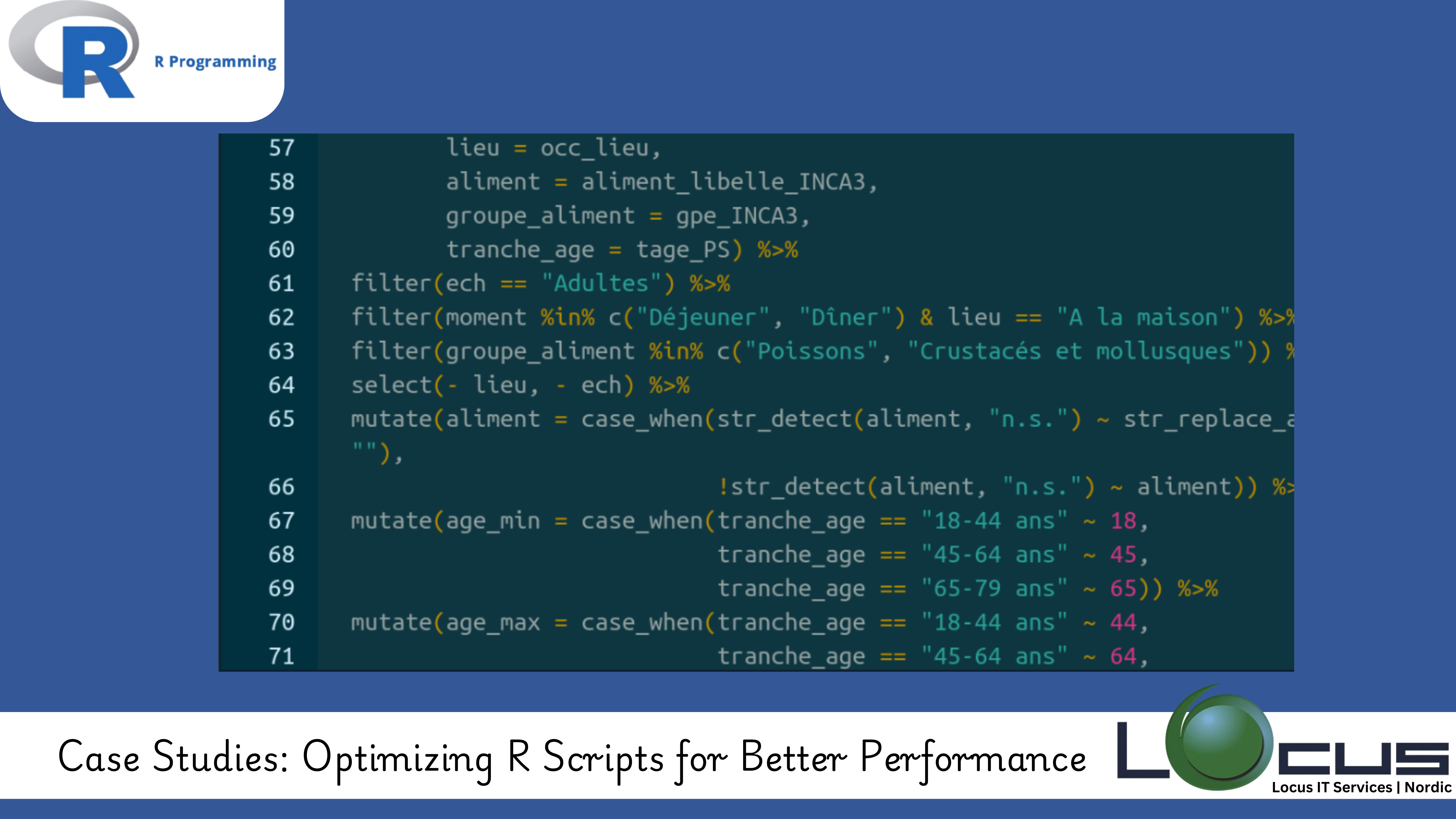 Optimizing R Scripts