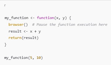 Debugging Techniques in R