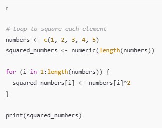 Vectorized Operations in R