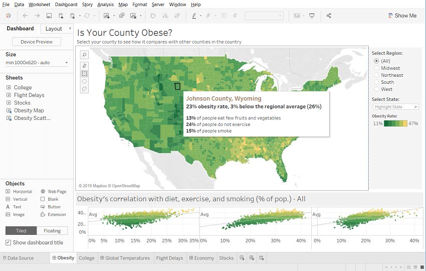 Geographic Data Visualization in Java